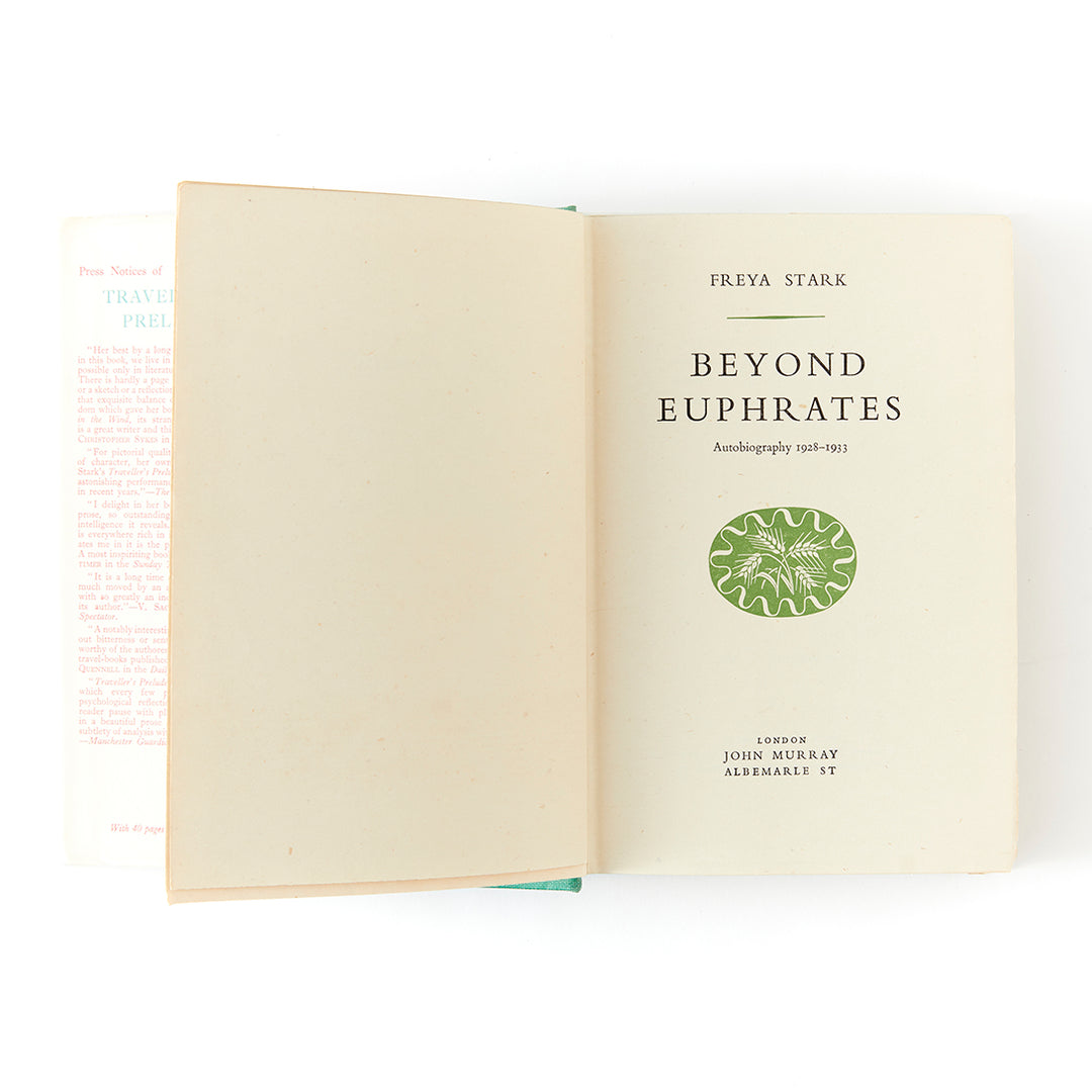 Freya Stark, Beyond Euphrates: Autobiography 1928-1933, first edition