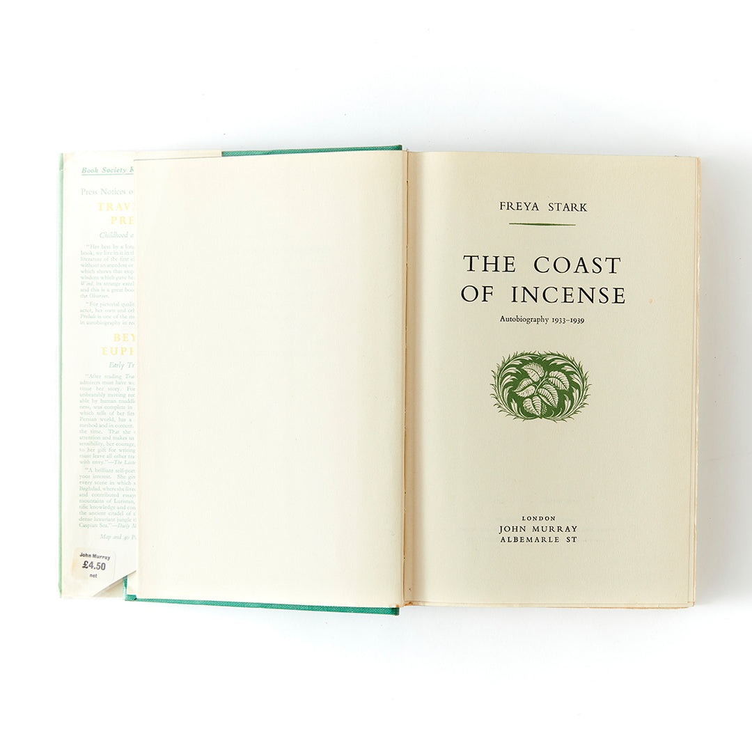 Freya Stark, The Coast of Incense: Autobiography 1933-1939, first edition