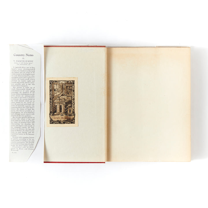 Vita Sackville-West, Country Notes, first edition