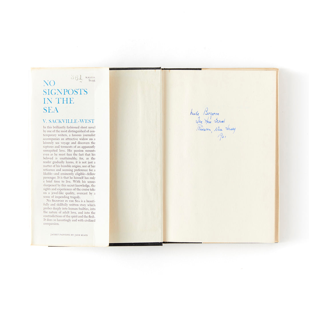 Vita Sackville-West, No Signposts in the Sea, first edition – Tori