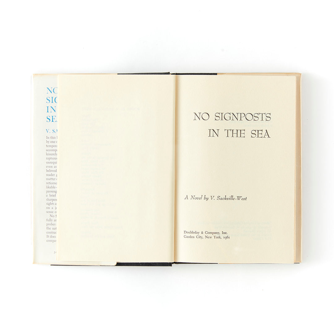 Vita Sackville-West, No Signposts in the Sea, first edition