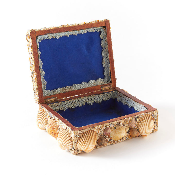 Vintage Shellwork Box