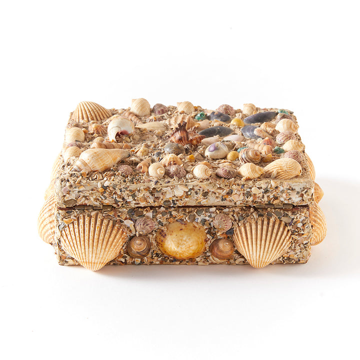 Vintage Shellwork Box