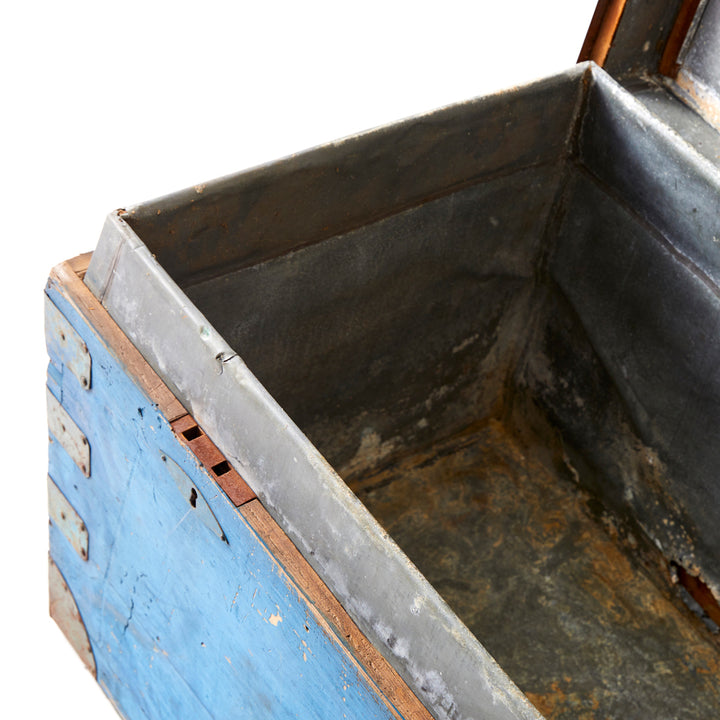 Antique Painted Trunk