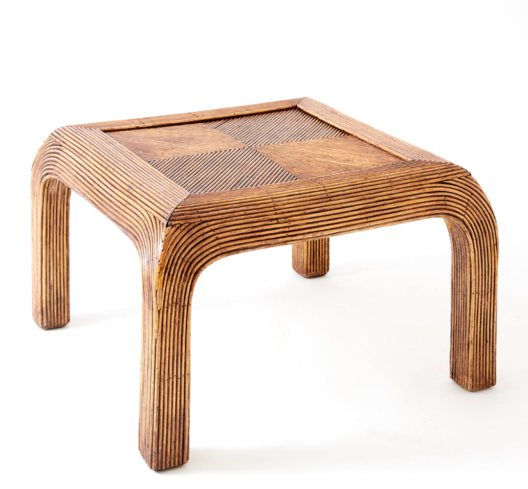 Vintage Rattan Coffee Table