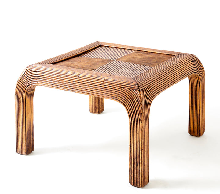 Vintage Rattan Coffee Table