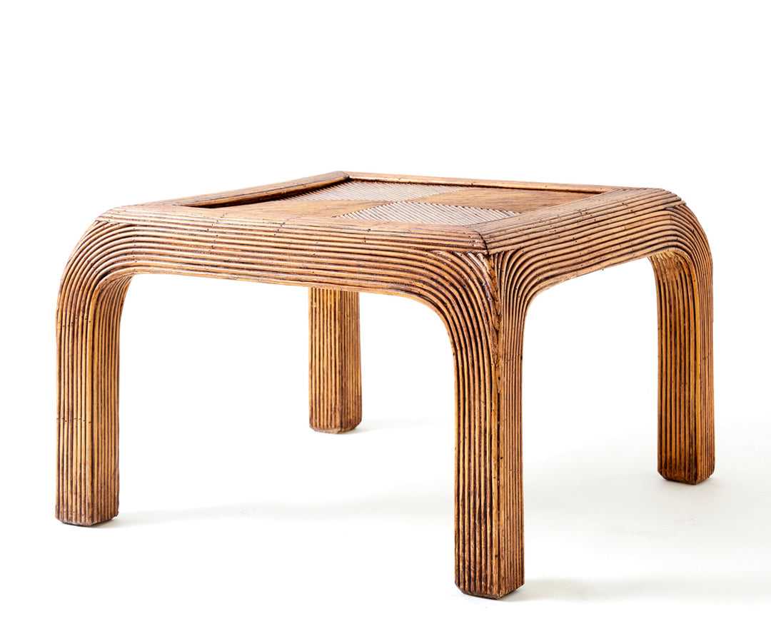 Vintage Rattan Coffee Table