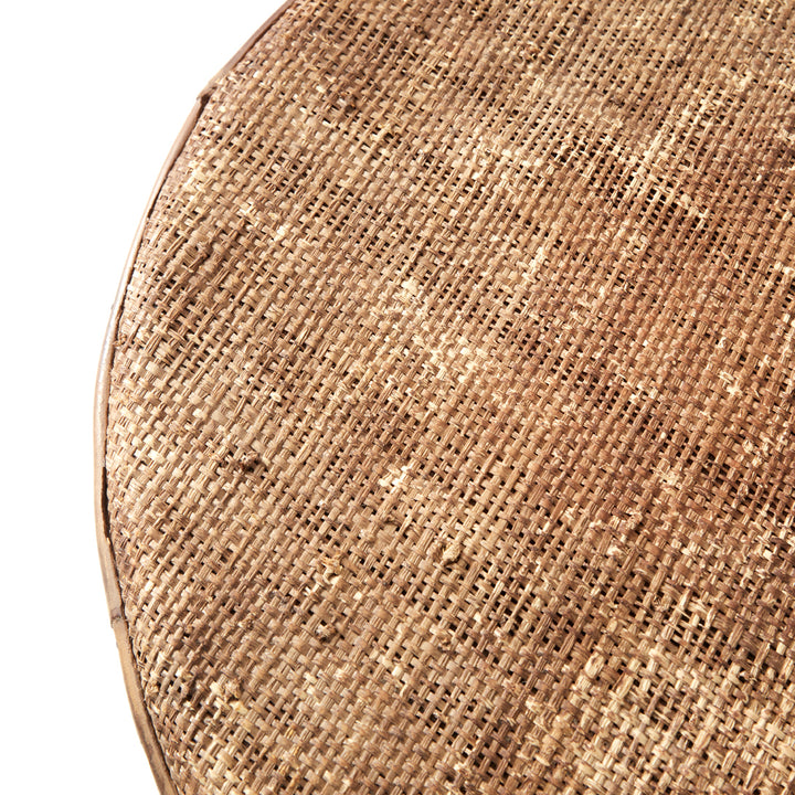 Vintage Bamboo Side Table