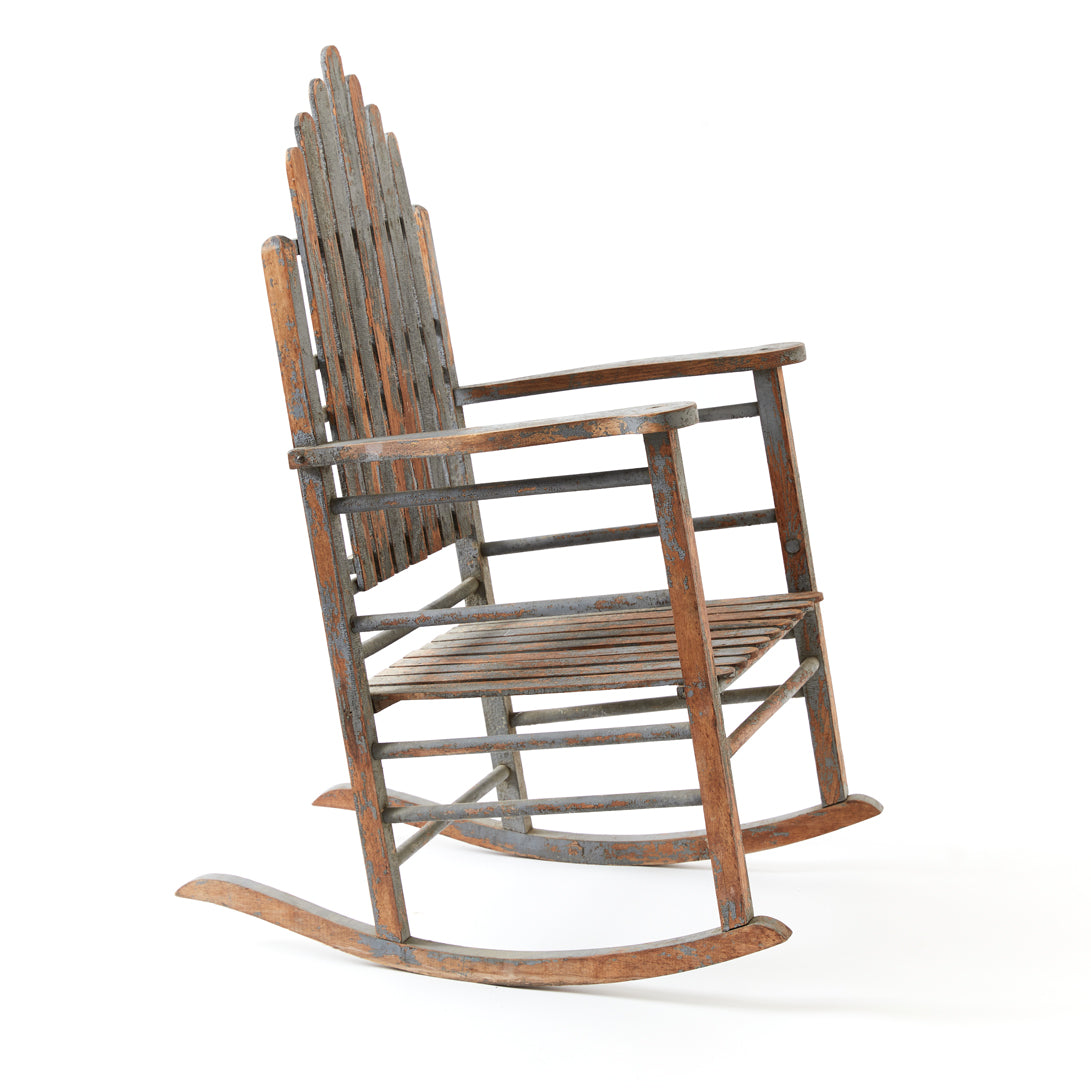 Or Cottage Rocker 1920's Painted Cottage Rocking Chair – Tori Jones Studio