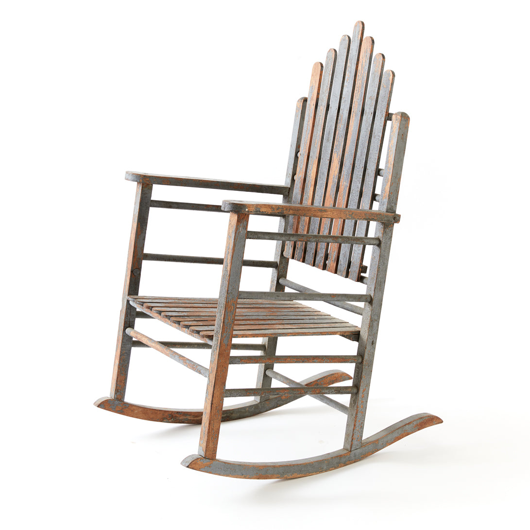 Or Cottage Rocker 1920's Painted Cottage Rocking Chair – Tori Jones Studio