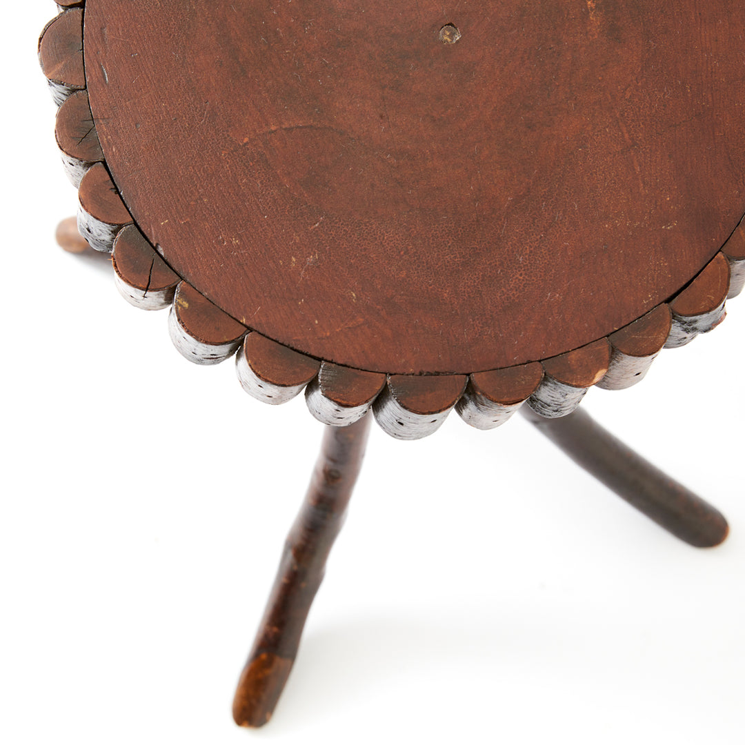 Vintage Adirondack Drinks Table