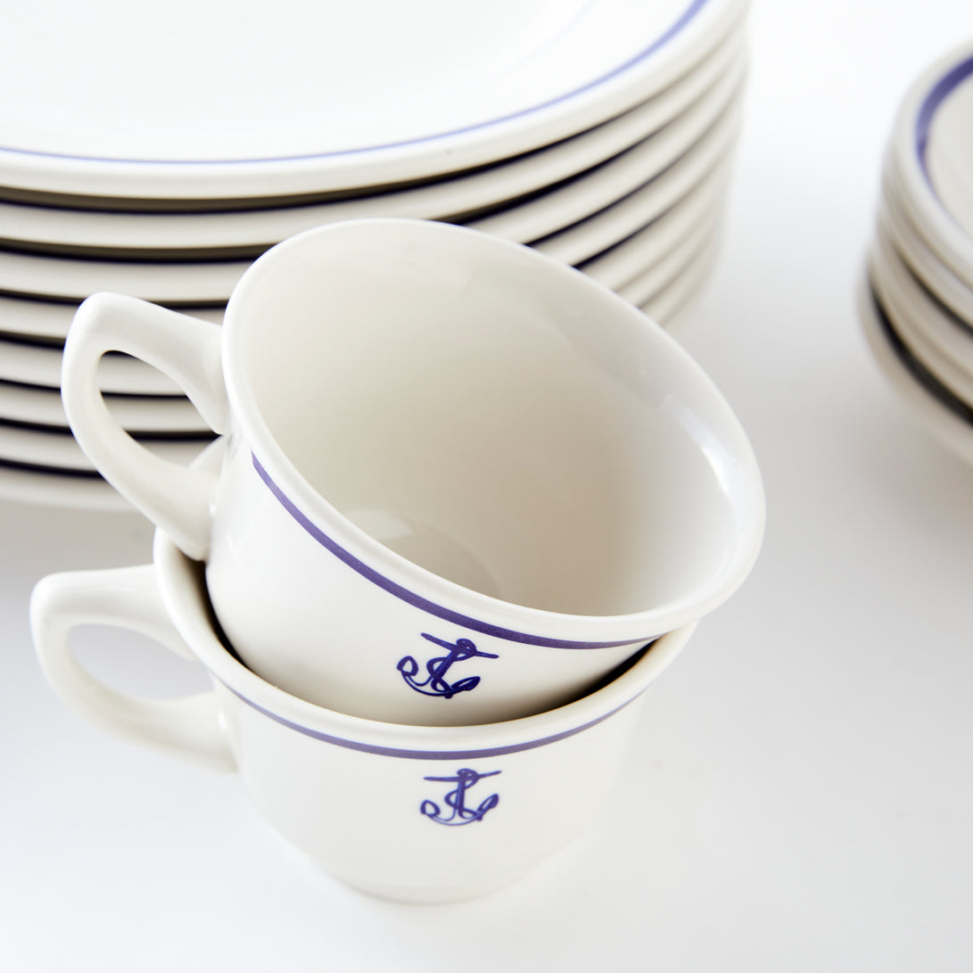 Vintage Set of U.S. Navy China, Homer Laughlin – Tori Jones Studio