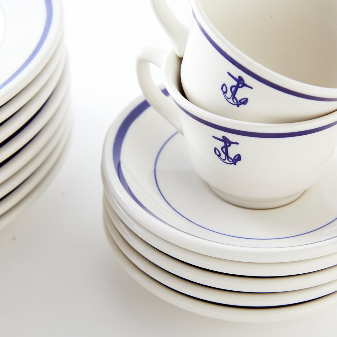 Vintage Set of U.S. Navy China, Homer Laughlin – Tori Jones Studio