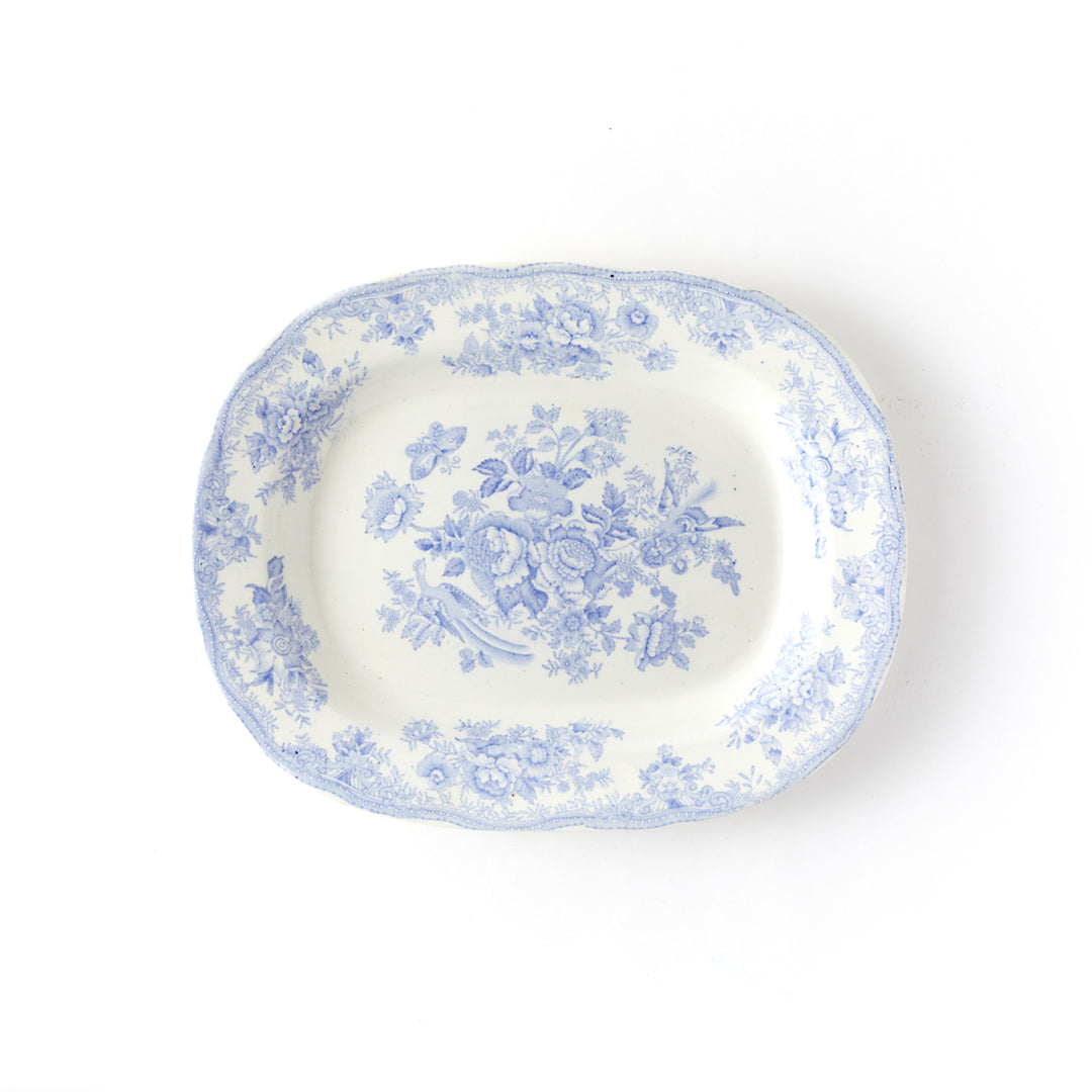 Small Transferware Platter