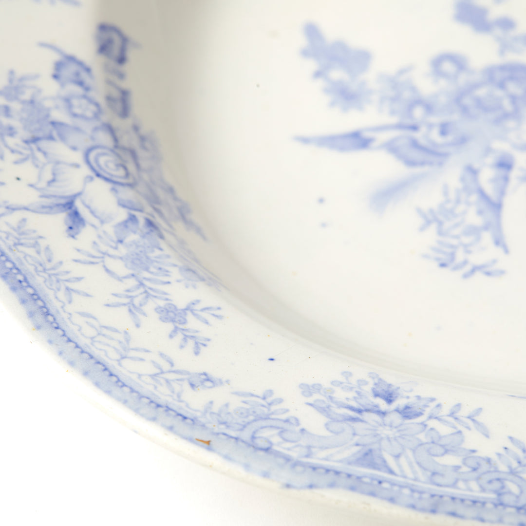 Small Transferware Platter