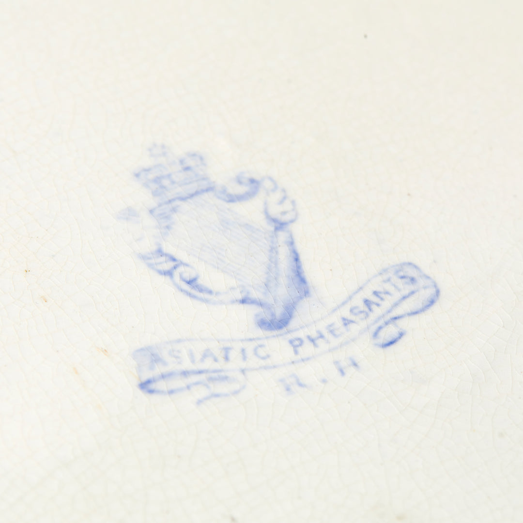 Large Transferware Platter