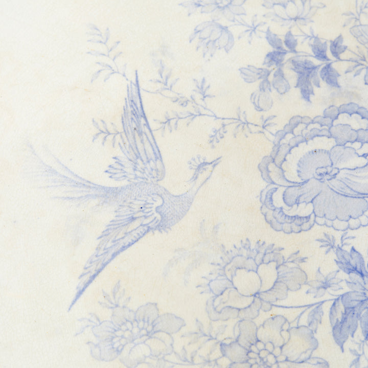Large Transferware Platter