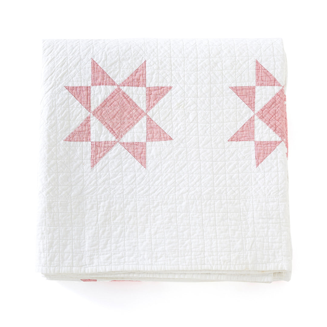 Vintage Red and White Ohio Star Quilt – Tori Jones Studio Vintage Red and White Ohio Star Quilt – Tori Jones Studio