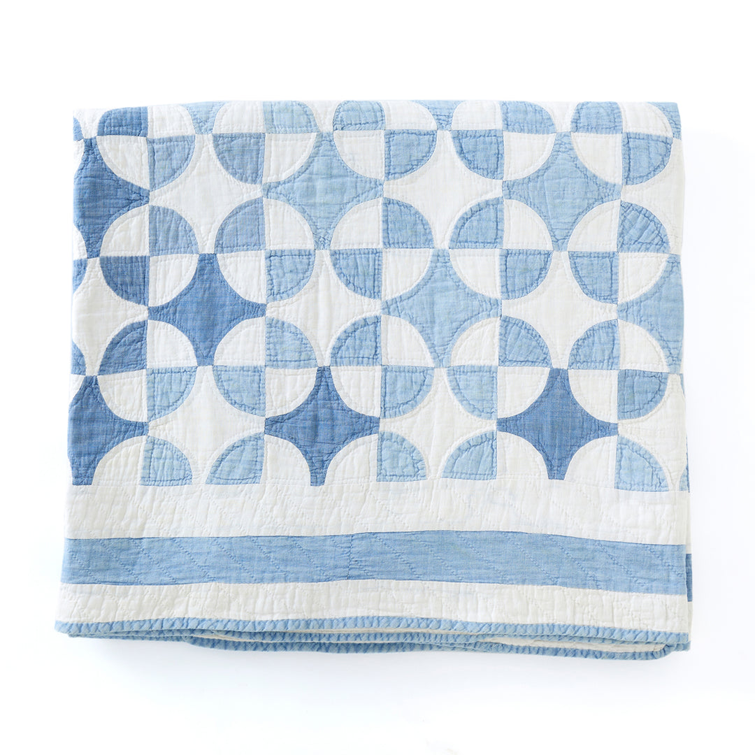Old Mill Wheel Quilt, Turn of the Century