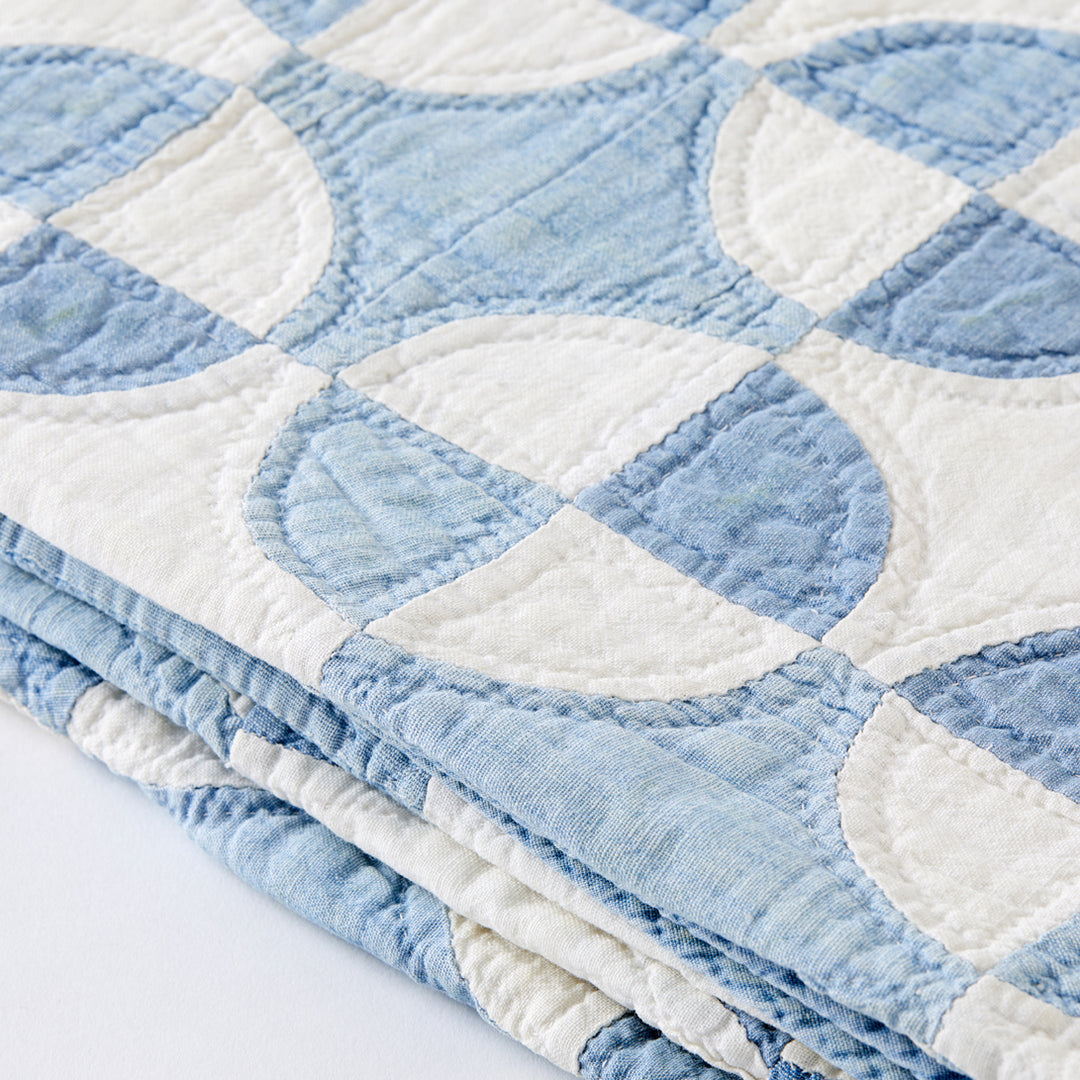 Old Mill Wheel Quilt, Turn of the Century