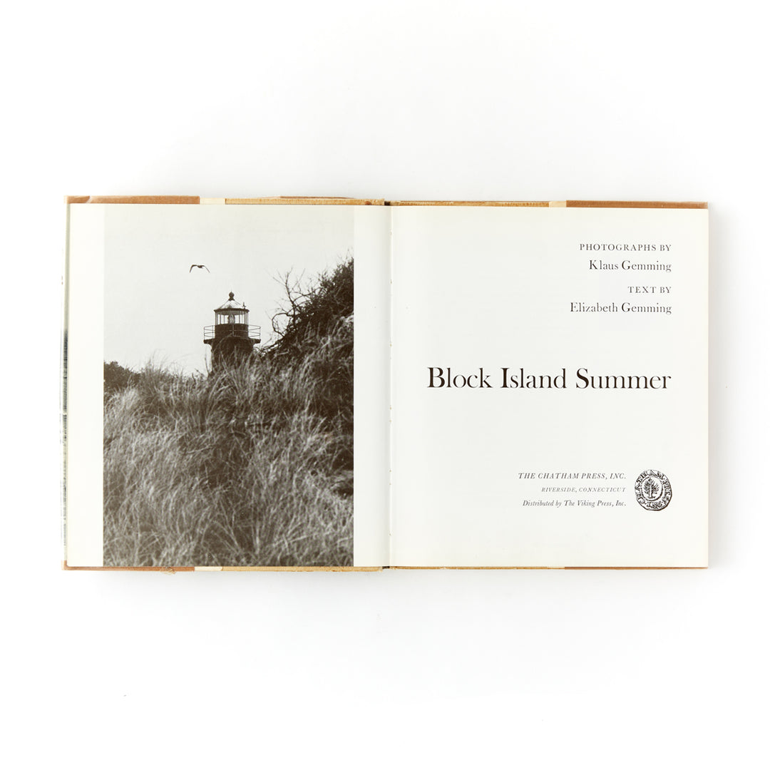 Klaus and Elizabeth Gemming, Block Island Summer, First Edition