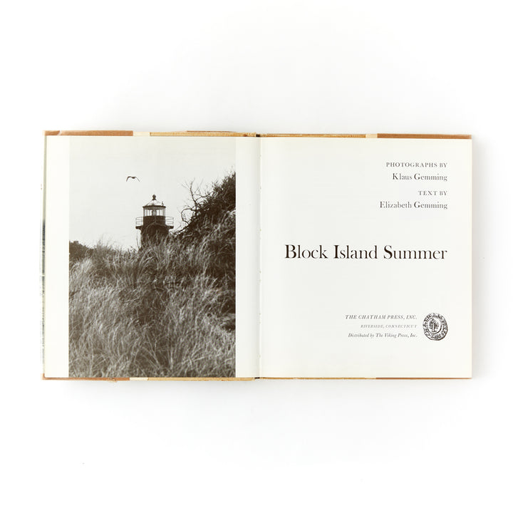 Klaus and Elizabeth Gemming, Block Island Summer, First Edition
