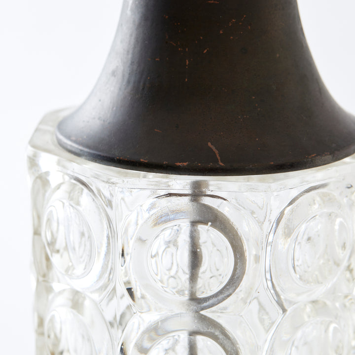 Antique Crystal Table Lamp