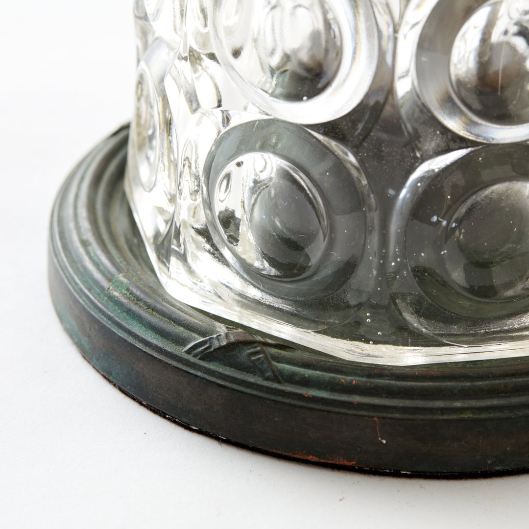 Antique Crystal Table Lamp