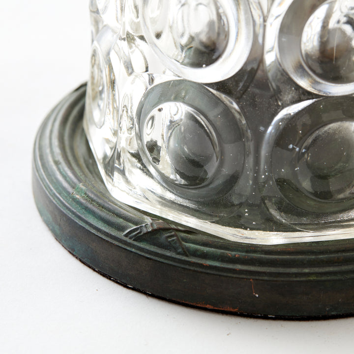Antique Crystal Table Lamp