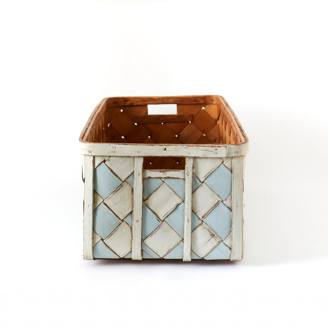 19th Century Swedish Painted Basket