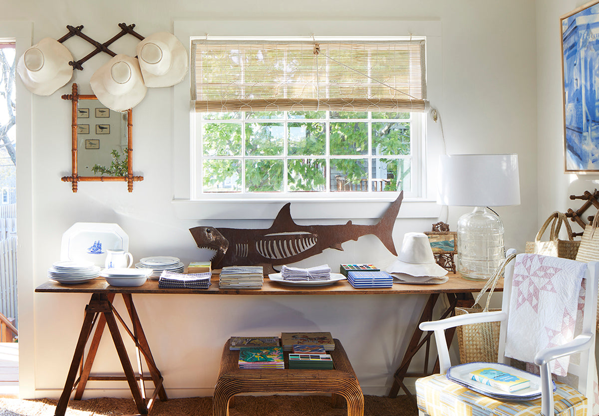 19th Century Sawhorse Table – Tori Jones Studio