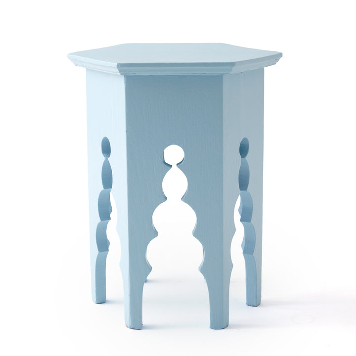 Vintage Painted Tabouret Table