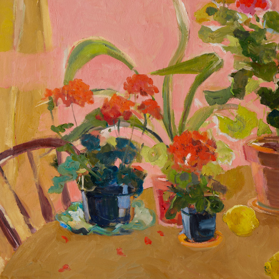 Mary Breneman, The Geraniums, 2022