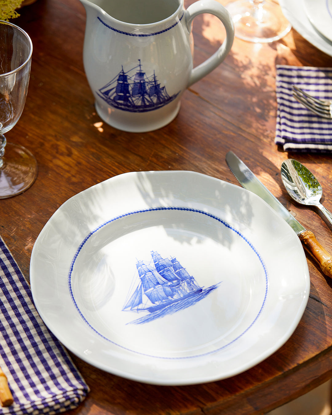 Set of Vintage Wedgwood American Clipper Dinnerware