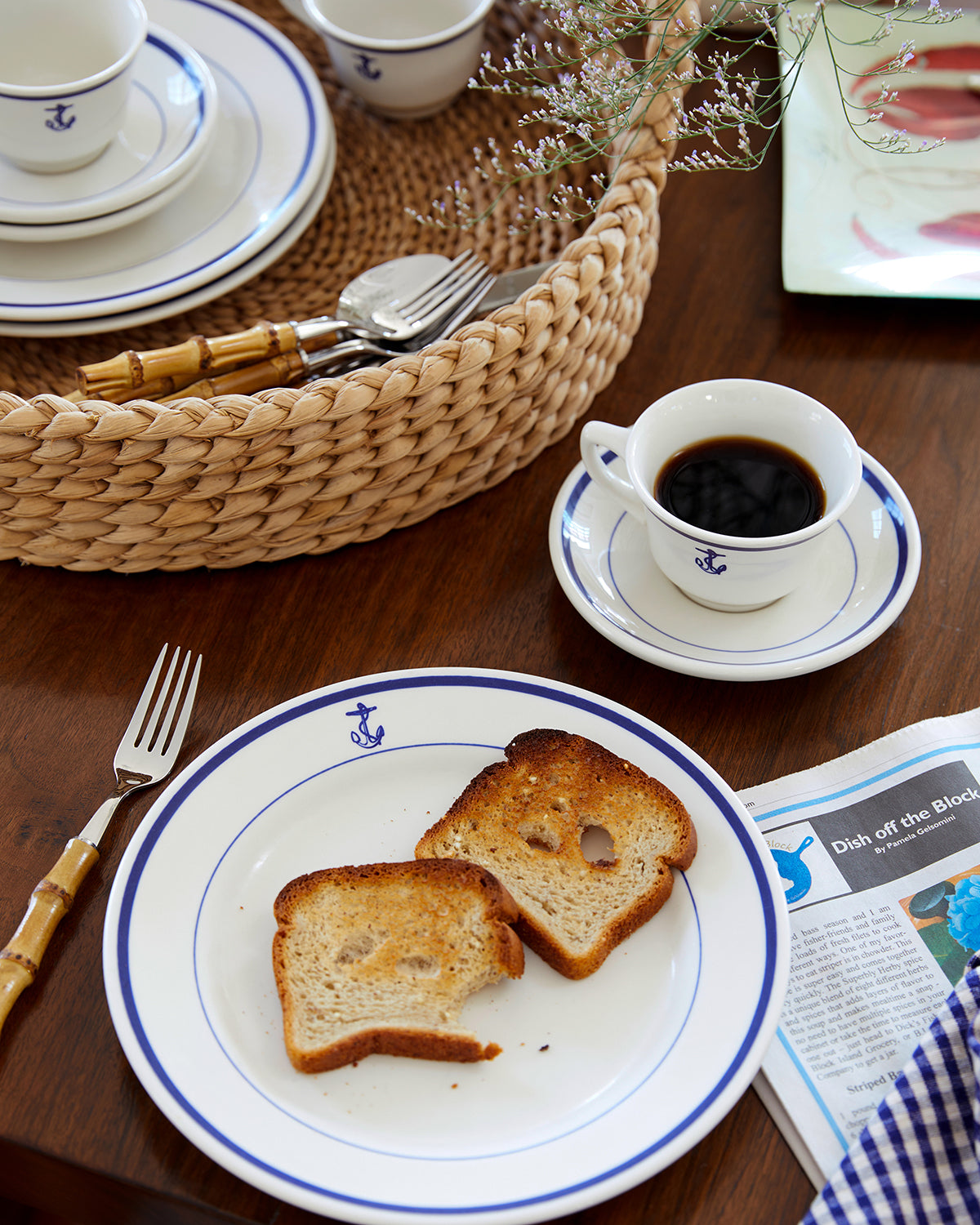 Vintage Set of U.S. Navy China, Homer Laughlin – Tori Jones Studio