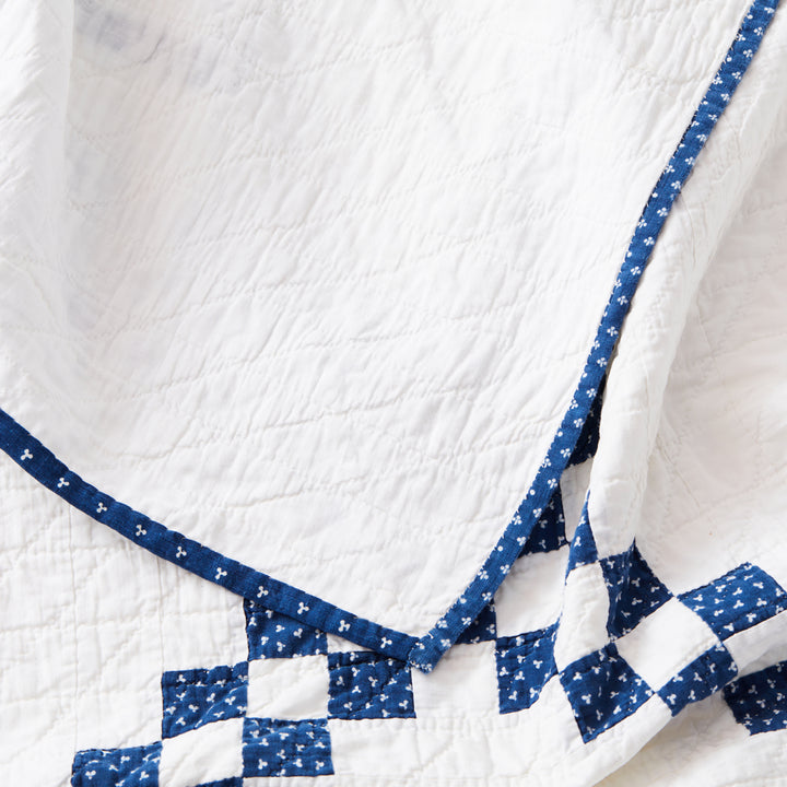 Vintage Double Irish Chain Quilt
