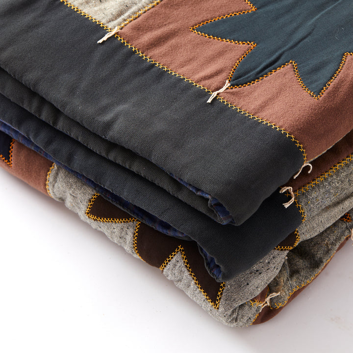 Vintage Eight-Pointed Star Quilt, circa 1920