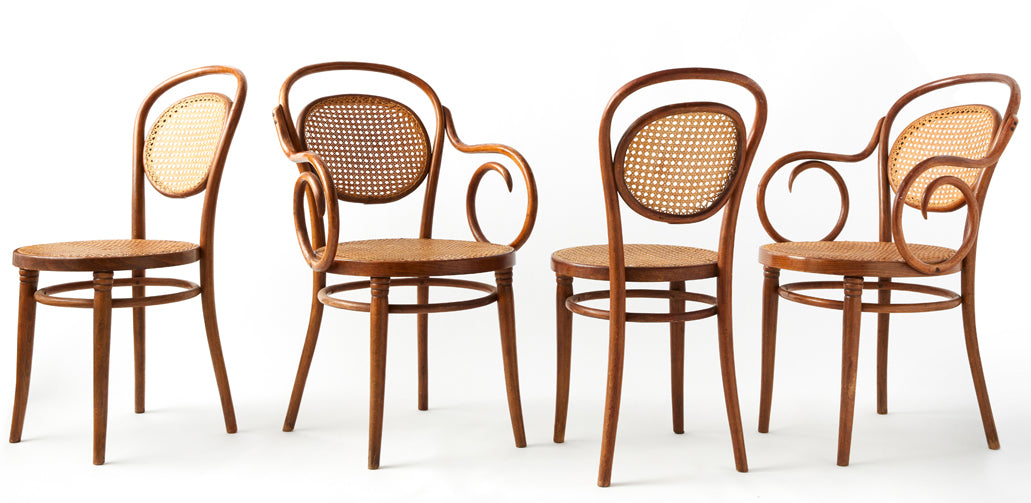 Set of 4 Vintage Bentwood Chairs