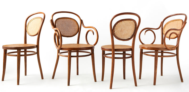 Set of 4 Vintage Bentwood Chairs