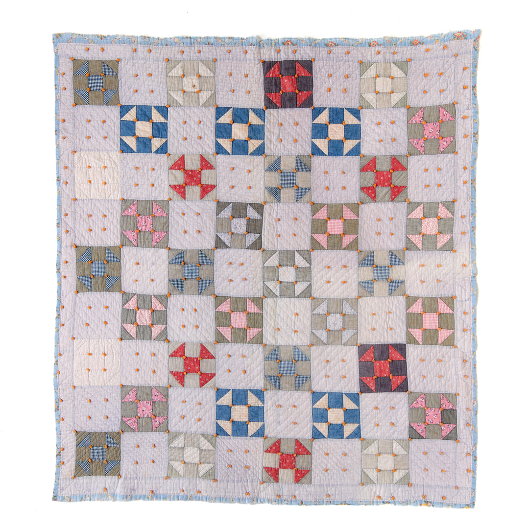 Antique Hole in the Barn Door Quilt