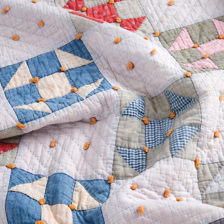 Antique Hole in the Barn Door Quilt