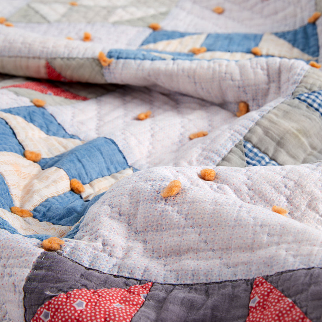 Antique Hole in the Barn Door Quilt