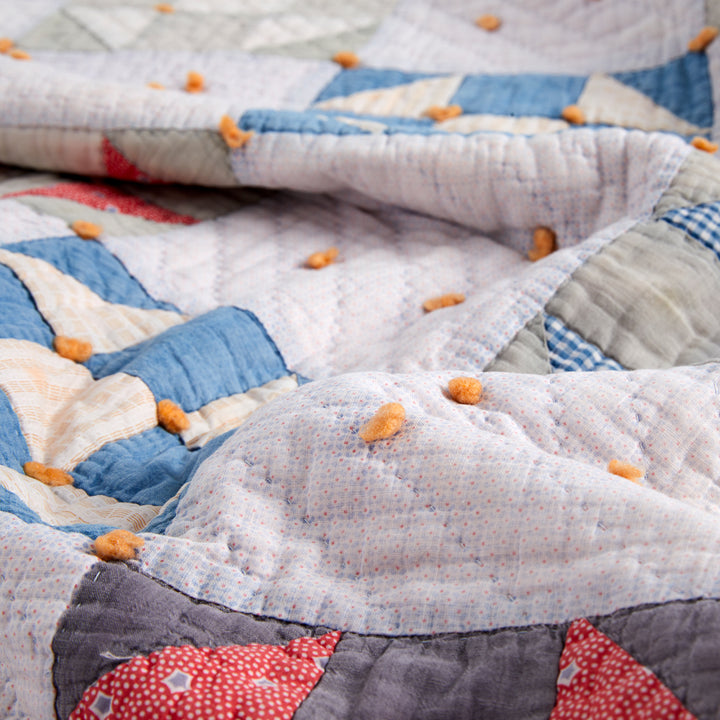 Antique Hole in the Barn Door Quilt