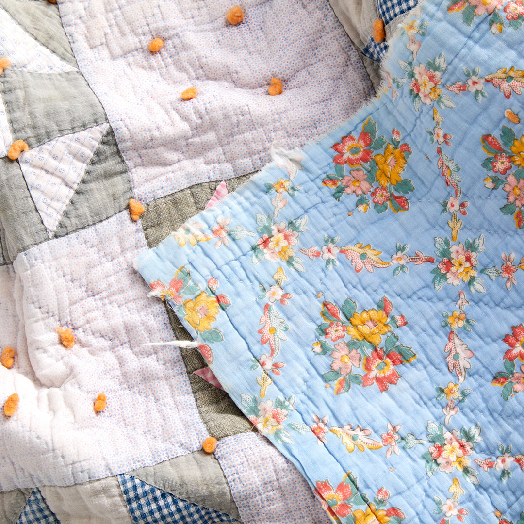 Antique Hole in the Barn Door Quilt