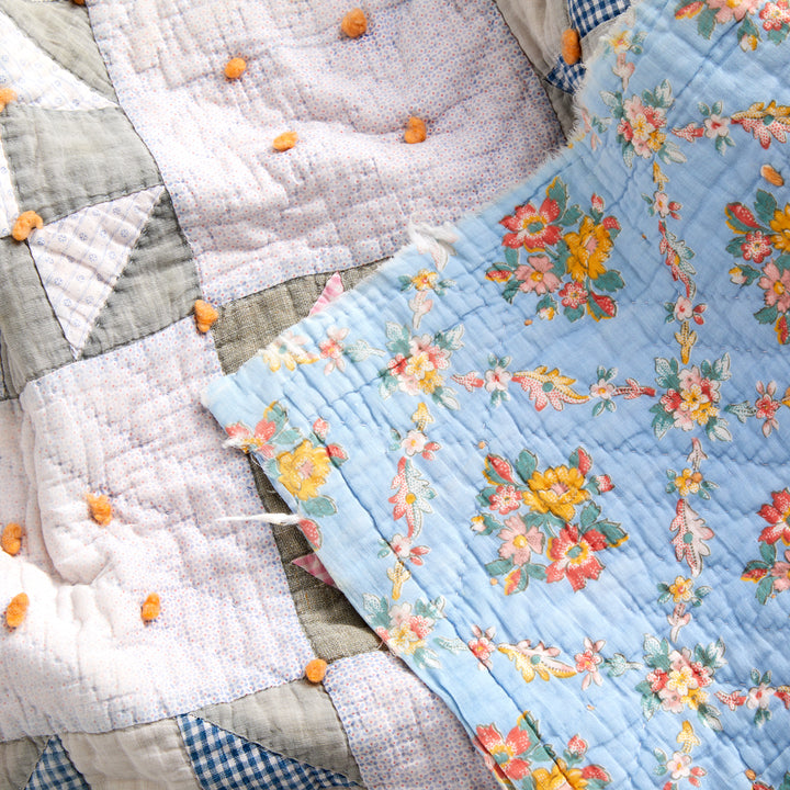 Antique Hole in the Barn Door Quilt