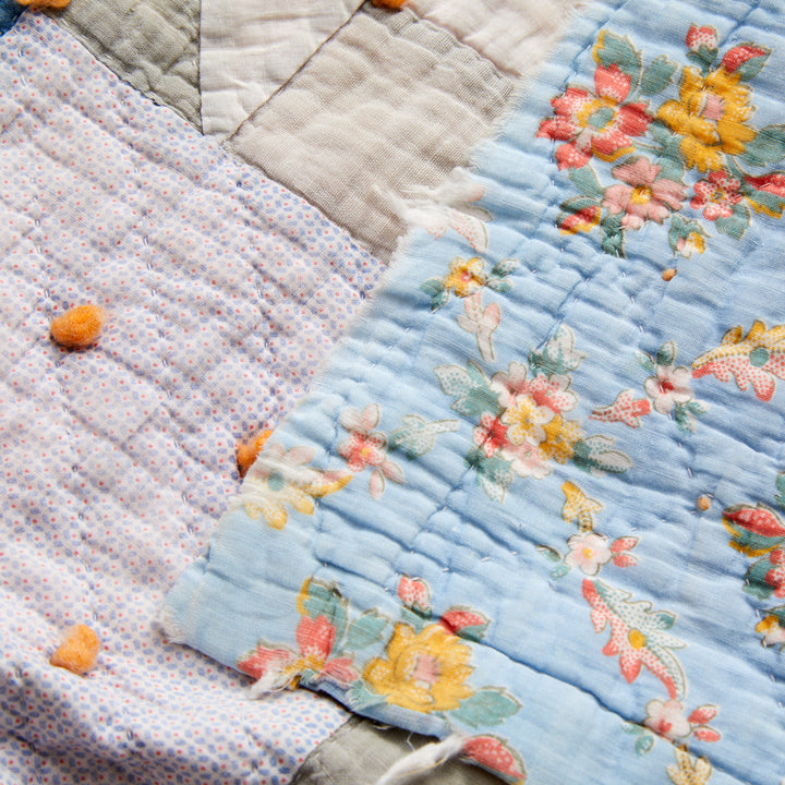 Antique Hole in the Barn Door Quilt
