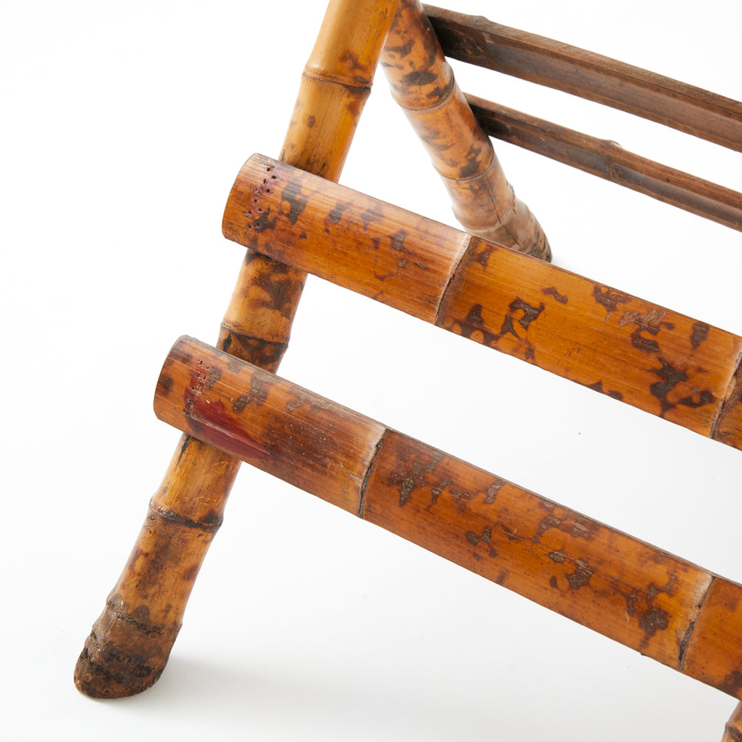 Antique Folding Bamboo Table