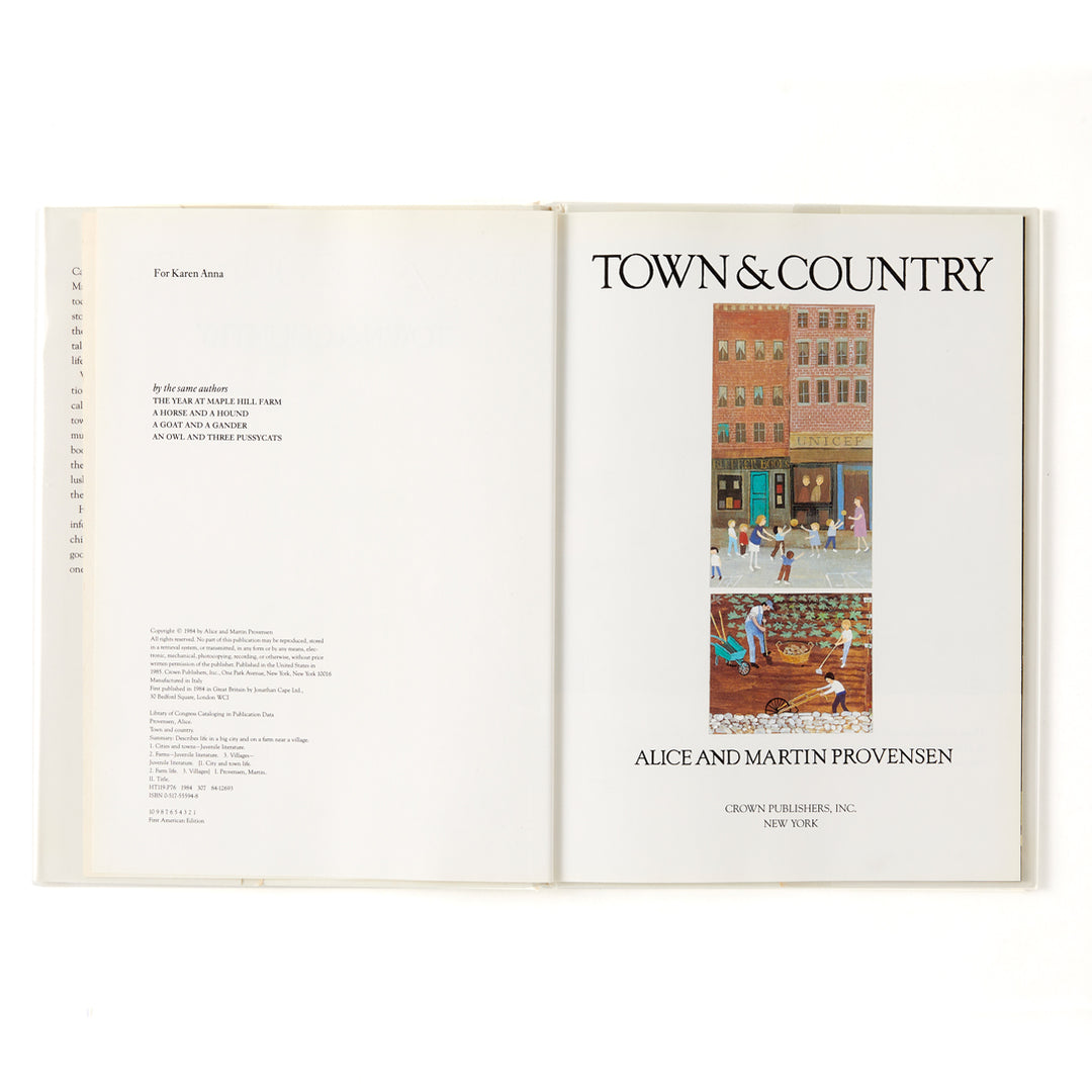 Alice and Martin Provensen, Town &amp; Country