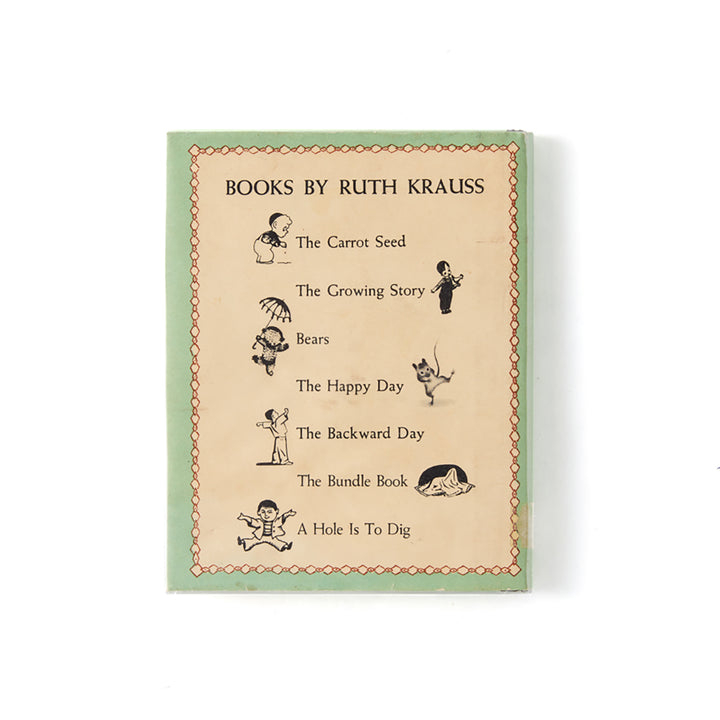 Ruth Krauss and Maurice Sendak, A Hole is to Dig
