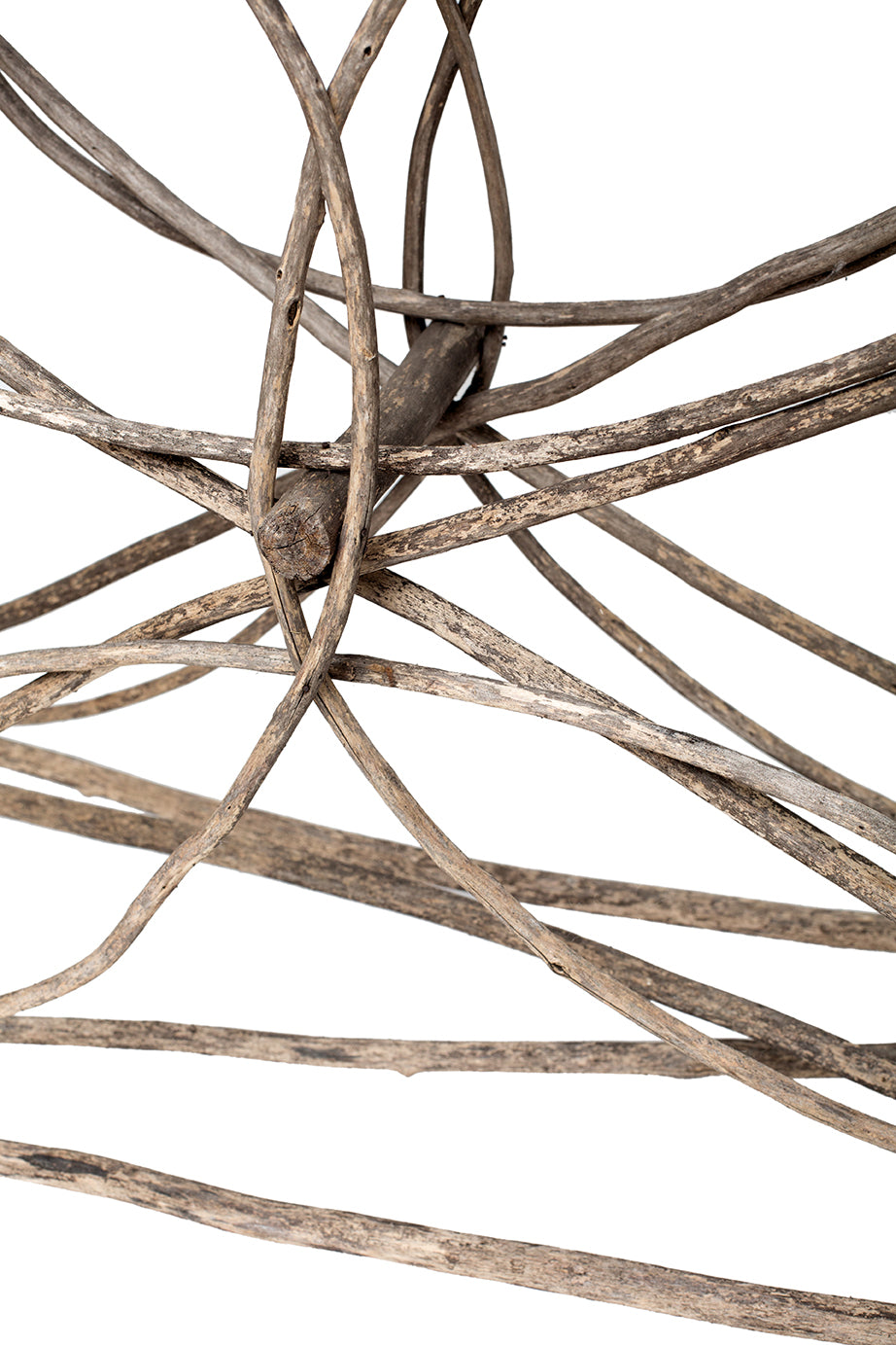 Adirondack Style Twig Plant Stand